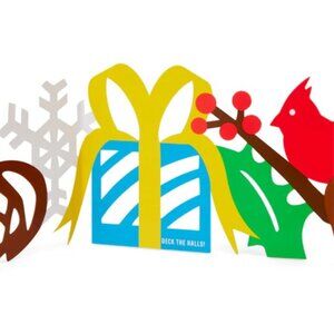 Deck the Halls! Holiday Pop-Up Cards - Set of 8 MoMA